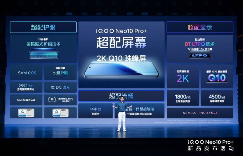 iQOO Neo10 Pro+及电竞生态新品发布