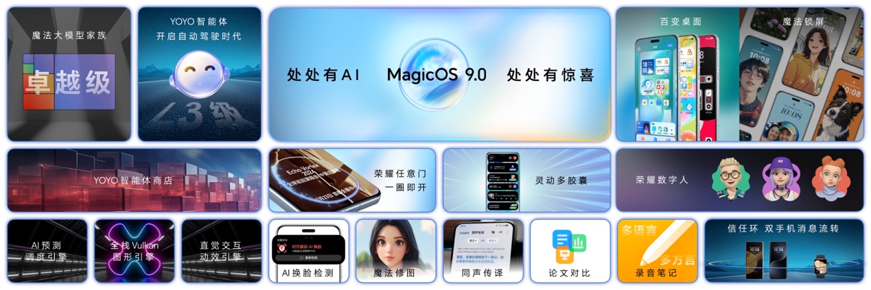 中国AI在一起！AI OS新范式Magic OS 9.0成就世界荣耀